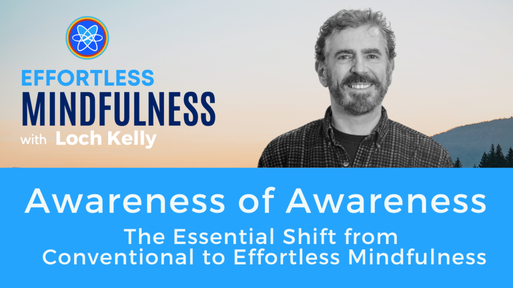 Awareness of Awareness Meditation with Loch Kelly